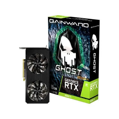 Gainward RTX 3060Ti Ghost V1 8GB GDDR6 – LHR Graphics Card | NE6306T019P2-190AB - Anigma